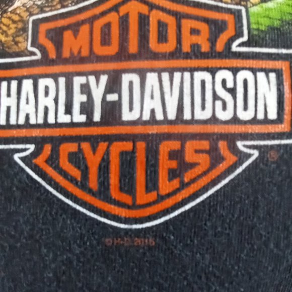 Harley Davidson Orlando bike week two sided graphic Tee - Picture 3 of 10
